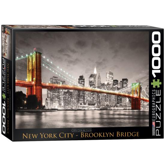 Puzzle Eurographics Brooklyn Bridge NY 1000 peças