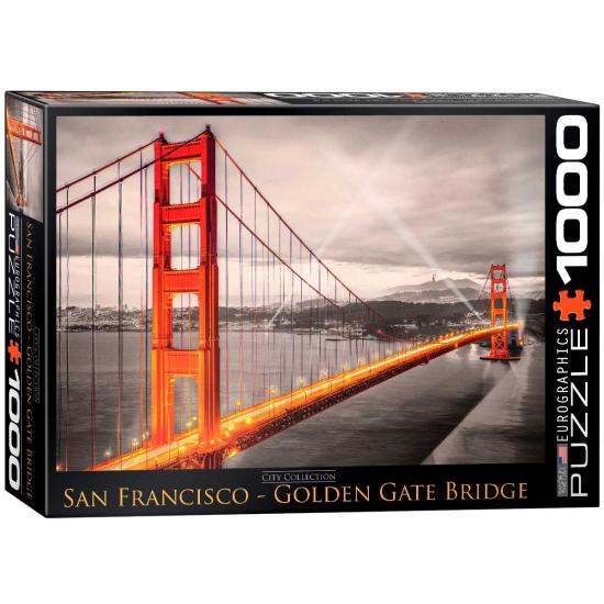 Puzzle Eurographics Golden Gate Bridge 1000 peças