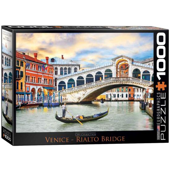 Eurographics Ponte Rialto, Veneza 1000 peças puzzle