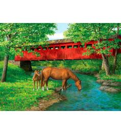 Puzzle Eurographics Bridge over Fresh Water 1000 peças