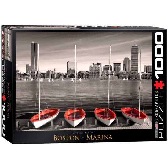 Puzzle de 1000 peças Eurographics Boston Marina