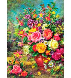 Puzzle Eurographics Buquê de Flores de 1000 peças