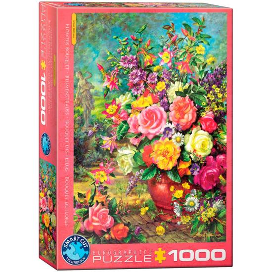 Puzzle Eurographics Buquê de Flores de 1000 peças Puzzle Eurographics Buquê de Flores de 1000 peças
