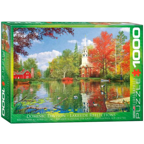 Puzzle Eurographics Reflexões no Lago de 1000 Peças