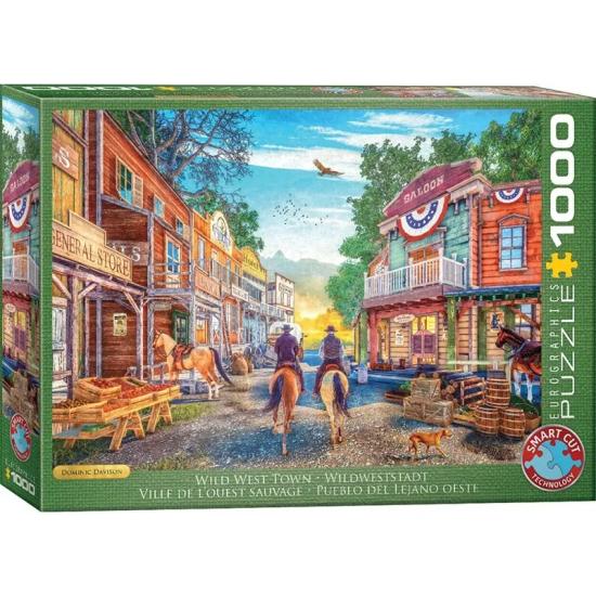 Puzzle Eurographics País Do Velho Oeste 1000 Peças