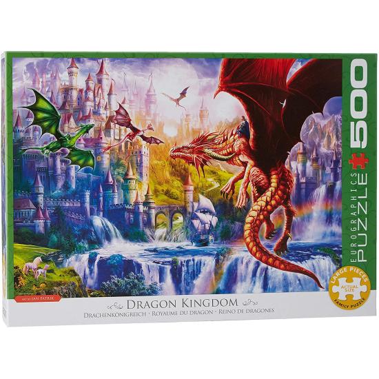 Eurographics Kingdom of Dragons XXL Puzzle 500 Peças