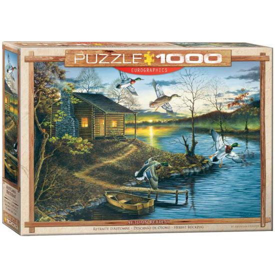 Puzzle Eurographics Autumn Retreat 1000 peças Puzzle Eurographics Autumn Retreat 1000 peças