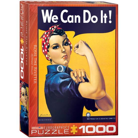 Eurographics Rosie The Riveter Puzzle, 1000 peças