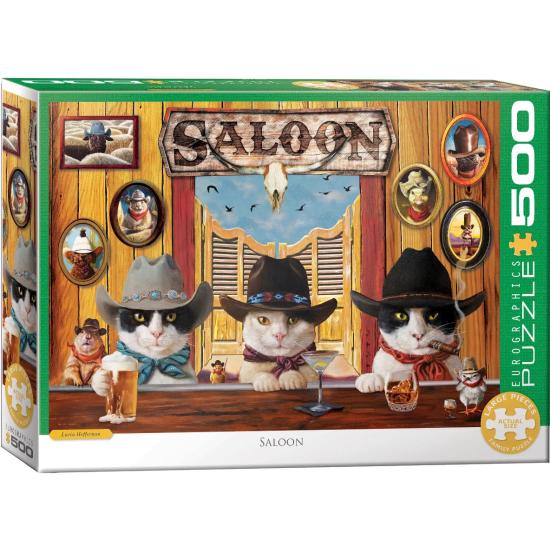 Puzzle Eurographics Saloon XXL 500 Peças