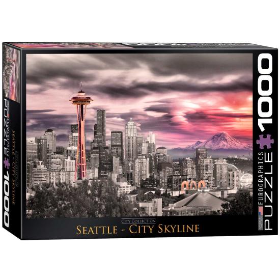 Puzzle de 1000 peças Eurographics Seattle Skyline