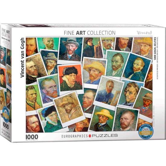 Puzzle Eurographics Van Gogh Selfies 1.000 peças