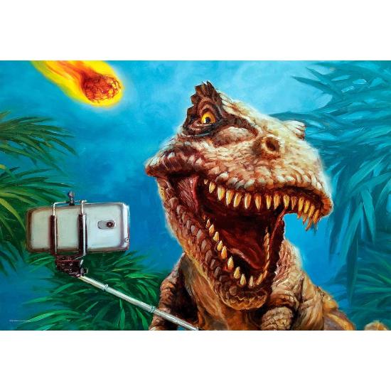 Puzzle de selfie de dinossauro Eurographics 100 peças