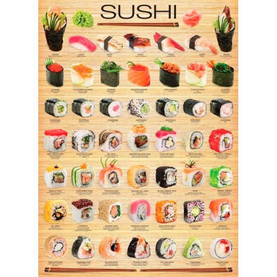 Puzzle Eurographics Sushi 1000 peças