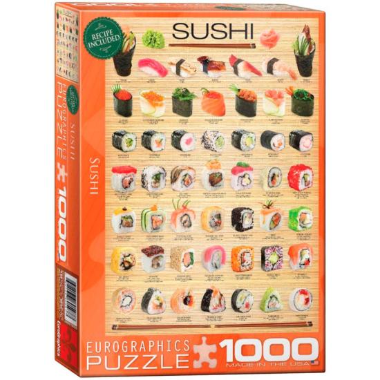Puzzle Eurographics Sushi 1000 peças