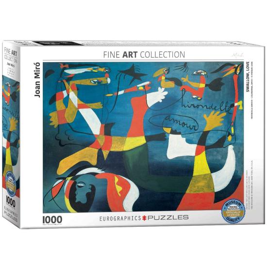 Puzzle Eurographics Swallow, Love, 1000 Peças