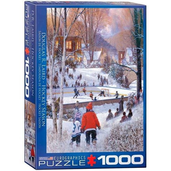 Puzzle Eurographics Hockey Season 1000 Peças