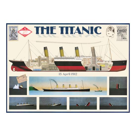 Puzzle Eurographics Titanic de 1.000 peças
