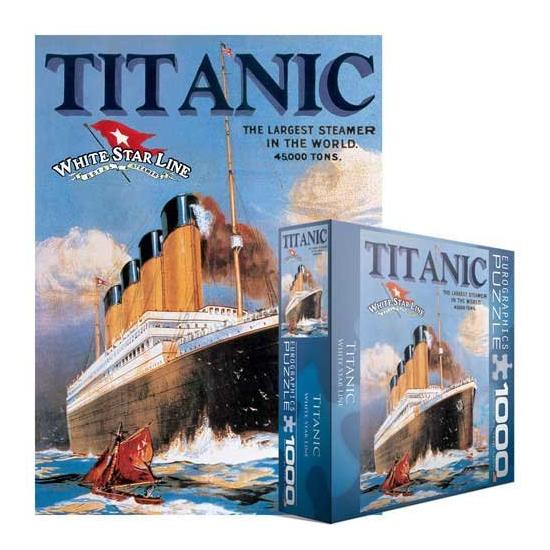 Puzzle Eurographics Titanic de 1.000 peças