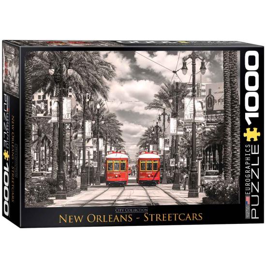 Puzzle Eurographics New Orleans Streetcars 1000 peças