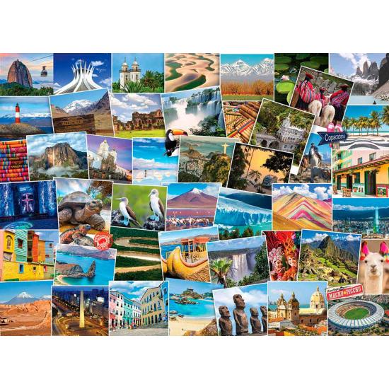 Puzzle Eurographics Globetrotter South America 1000 Pzs