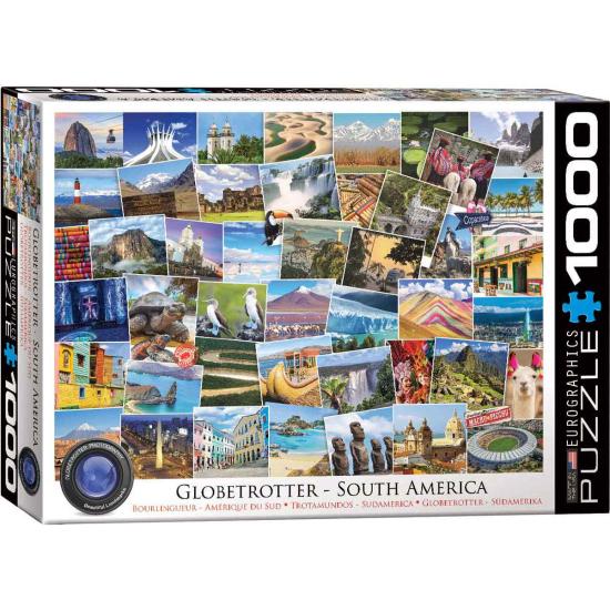 Puzzle Eurographics Globetrotter South America 1000 Pzs