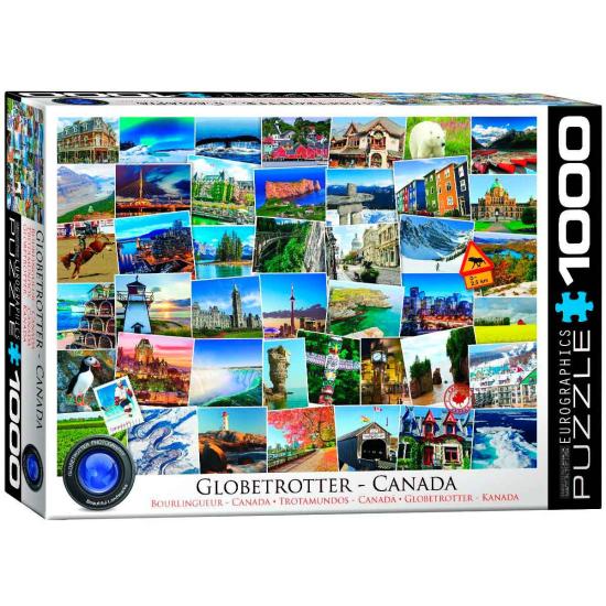 Puzzle Eurographics Globetrotter: Canadá 1000 peças