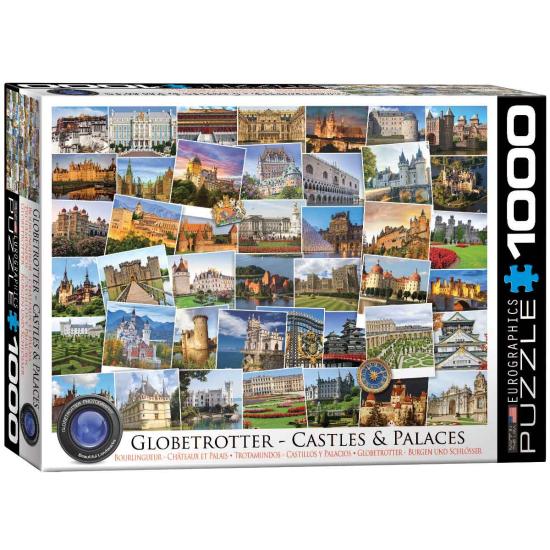 Puzzle Eurographics Globetrotter: Castelos e Palácios 1000 Peça