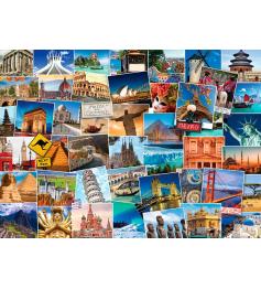 Puzzle Eurographics Globetrotter: O Mundo das 1000 Peças
