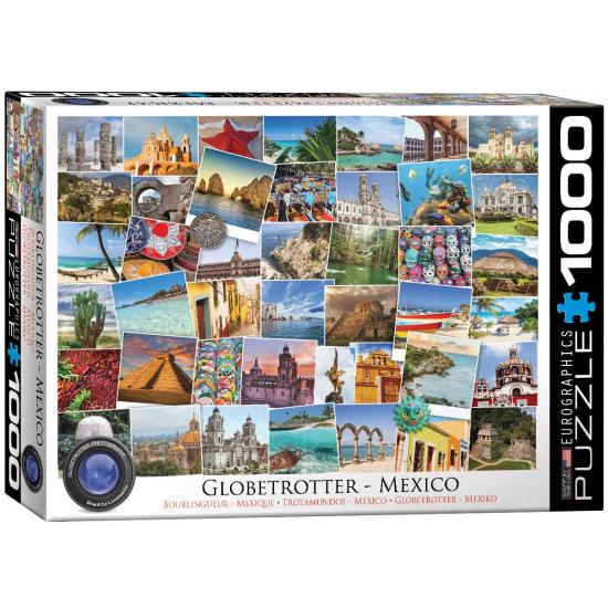 Puzzle Eurographics Globetrotter: México 1000 peças Puzzle Eurographics Globetrotter: México 1000 peças