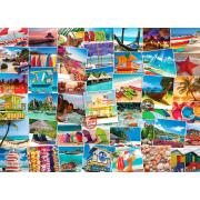 Puzzle Eurographics Globetrotter: Praias de 1000 Peças