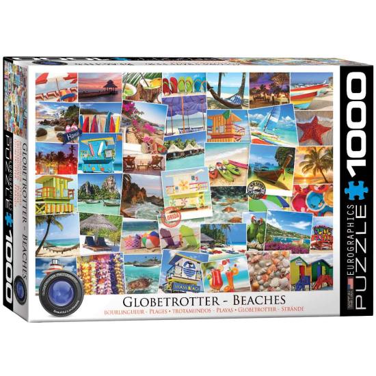 Puzzle Eurographics Globetrotter: Praias de 1000 Peças