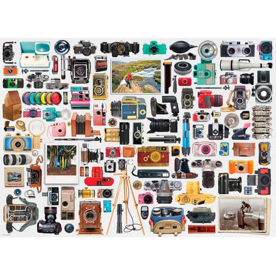Puzzle Eurographics Um Mundo de Câmeras 1000 Peças