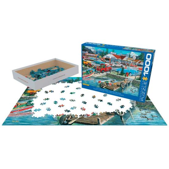 Puzzle Eurographics Vamos Pescar 1000 Peças