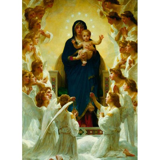 Puzzle Eurographics Virgem com Anjos de 1000 Peças