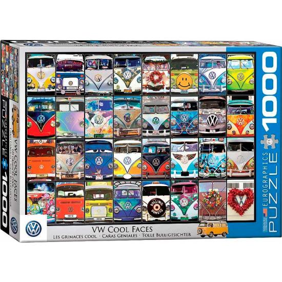 Puzzle Eurographics Volkswagen Cool Faces, 1000 peças
