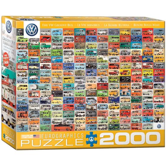Eurographics Volkswagen Kombi Roadster Puzzle 2000 Peças