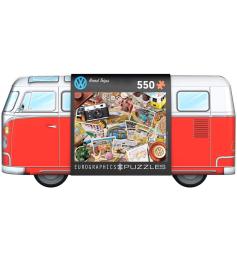 Puzzle Eurographics Volkswagen Road Trips de 550 peças