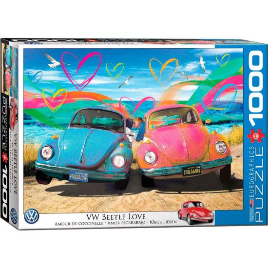 Puzzle Eurographics VW Love Beetle 1000 peças