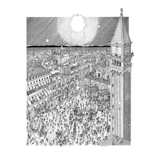 Puzzle Fabio Vettori Carnaval de Veneza 1080 peças