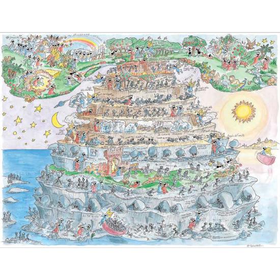 Puzzle Fabio Vettori O Purgatório de 1080 Peças