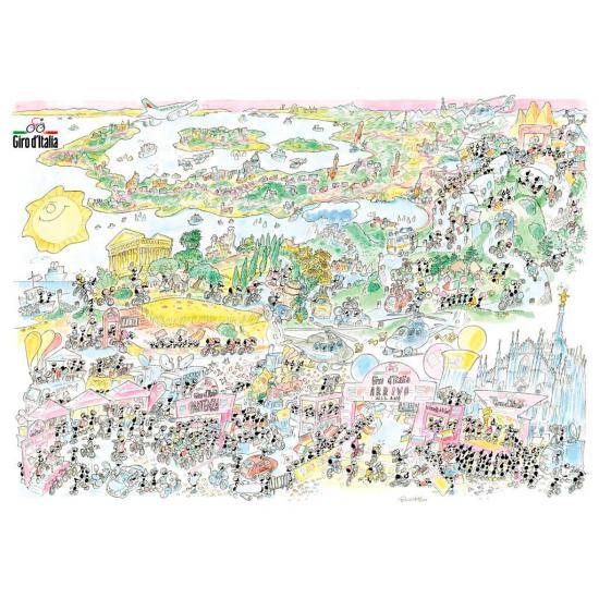 Puzzle Fabio Vettori Giro d'Italia 1080 peças