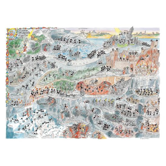 Puzzle Fabio Vettori Hell 1080 peças