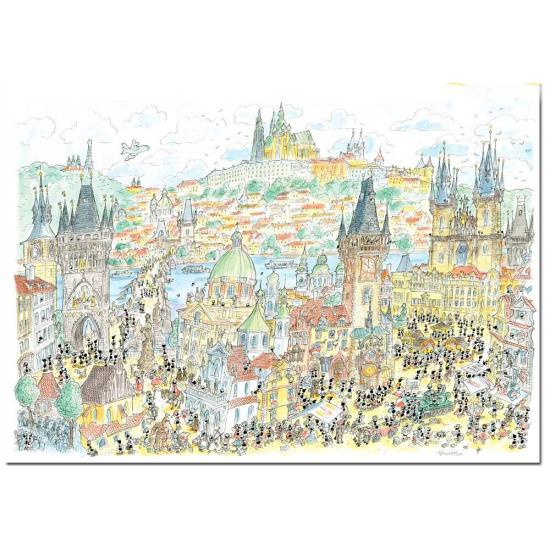 Puzzle Fabio Vettori Praga de 1080 peças