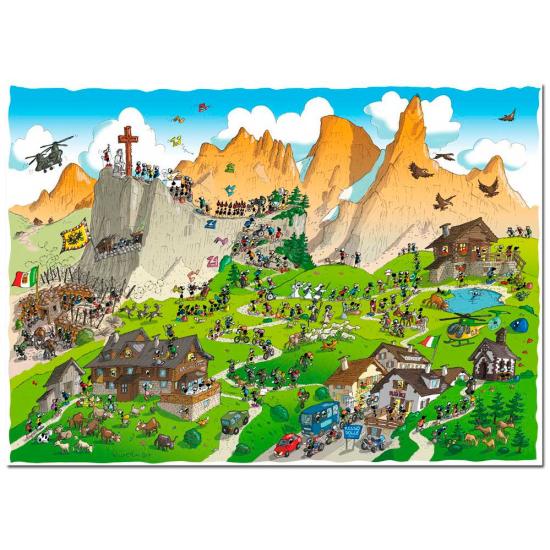 Puzzle Fabio Vettori Trekking 1080 peças