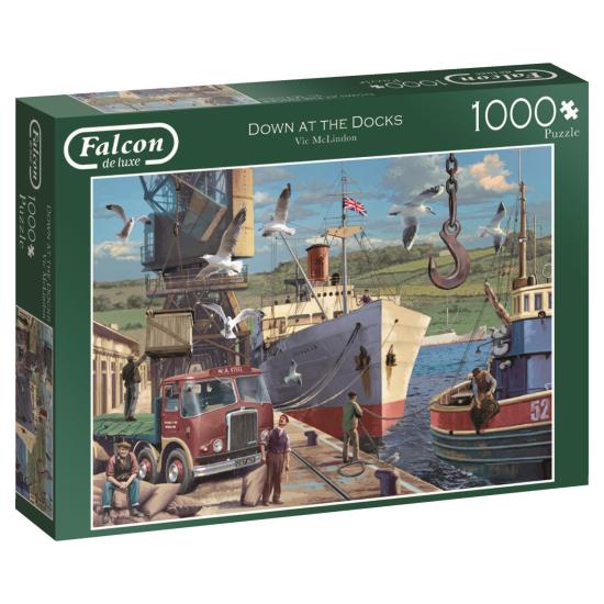 Puzzle de 1000 peças Falcon Down at the Docks