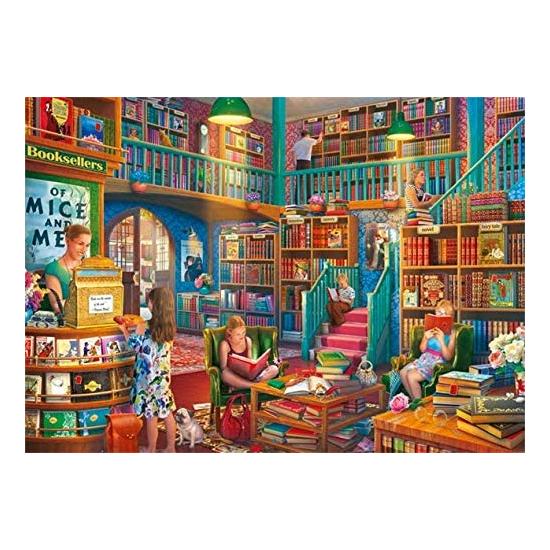 Puzzle Falcon Sunset na Biblioteca de 1000 Peças