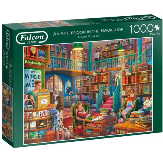 Puzzle Falcon Sunset na Biblioteca de 1000 Peças