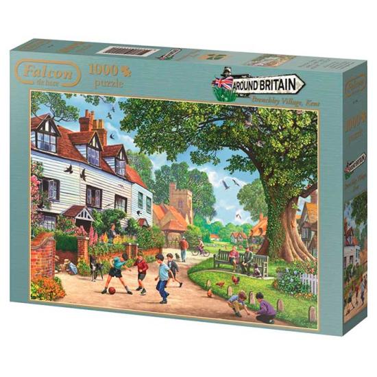 Puzzle Falcon Brenchley Village 1000 peças