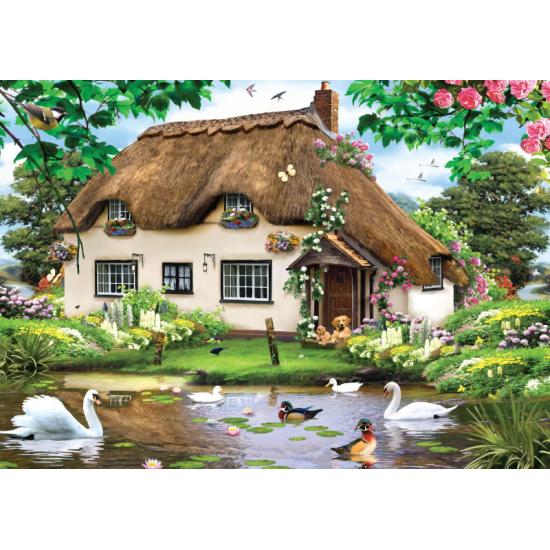 Puzzle Falcon Cabine dos Cisnes de 500 Peças