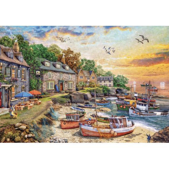 Puzzle Falcon Cabines do Porto de 1000 Peças Puzzle Falcon Cabines do Porto de 1000 Peças